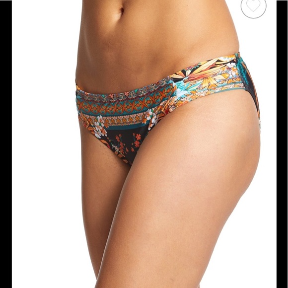 Keneth Cole Tahití Sash Tab Hipster Bikini Bottom - Picture 2 of 4